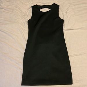 LBD open back with attached bow